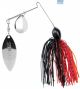 Sensation Spinner Bait Black/Red Flake 3/8oz 50312