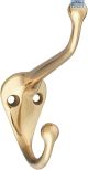 Safe Top Hat and Coat Hook Large Brass P1