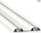 Gelmar Sliding Door System Bottom Profile Aluminium 2.0M9362