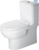 Duravit Toilet Rimless White Suite WD Close-C 650mm