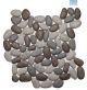 Tile Mosaic NC Pebble Charcoal H/Round 300x300 2004