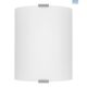 Eglo Grafik Wall Light White Glass Plain 84028