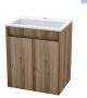 Lecico Cabinet and Basin W.Hung Sahara 500x360x620 Contrarre