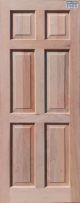 Door Meranti Engineered 6 Panel