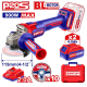 EMTOP Cordless Angle Grinder 115mm 900W 2xBatt ELAG211542