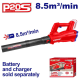 EMTOP Cordless Blower 8.5m3/min 115km/h ELAB20323