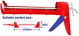 EMTOP Caulking Gun 230mm ECGN02091