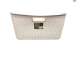 Addis Laundry Basket 50L Cream/Grey 91600