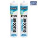 Alcolin Contractors Silicone 260ml Clear