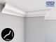 Cornice Polystyrene PR01 100mmx100mmx2.5m 4pack