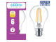 LEDlite Dim LED Filament A60 6W B22 WW 720lm 2700K