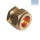 Copper Compression Stop End 15mm