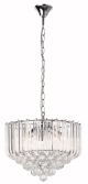 Eurolux Otis Chandelier 3 Light Acrylic Clear E14 CH248C