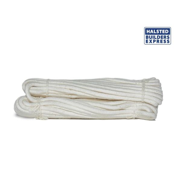 USD 1.17 - Tanzi Cotton Braided Rope 5mm x 10m