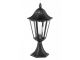 Eglo Navedo Exterior Pedestal Lantern Black/Silver 93462