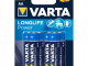Varta Batteries High Energy / LongLife Power AA 4+2 pack