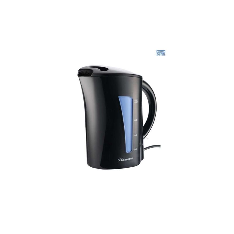 USD 24.10 Pineware Kettle Corded Black 1.7L