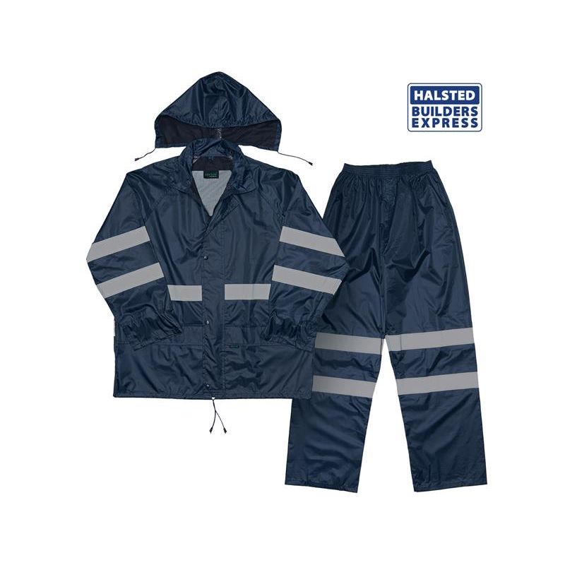 USD Paramount Rainsuit Reflective 2pc 6145 Poly/PVC Navy Size XL  Building material from Halsteds Gweru Zimbabwe
