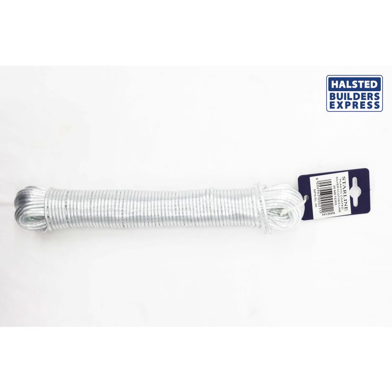 USD 7.03 - Starline Silver Clothes Line 30 meters | Building material ...