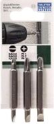 Bosch Screwdriver Bit Set 3Pce PHandLS D/End