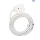 Eurolux Extension Cord 5m White 2x16A 1.5mm EE4