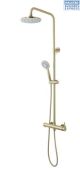 Bijiou Durance Shower Column Wall Mount Mixer Gold 215291