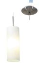 Eurolux Troy3 Pendant Single White/ SChrome P239