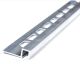 Falcon Tile Trim Alum Silver Square 12mm x 2.5m FTET0093