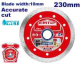 EMTOP Diamond Cutting Disc 230mm Continuous Wet EDDC022301