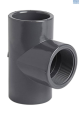 PVC PN16 Tee Reducing Faucet 25mm x 1/2in