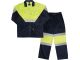 Javlin Worksuit 4641 Hi-Vis Yellow/Navy Size 50 Poly Cotton
