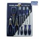 Topline Screwdriver and Pliers Set 9Pce