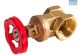 Alpx Gate Valve 40mm Brass YL10440