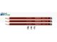 Staedtler Pencil 110 Blister Pack B 2B 3B 3Pcs