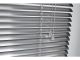 Decor Depot Venetian Blinds 25mm Aluminium Silver 1.2x1.6M