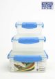Airtight Containers Set of 3 400-1200ml