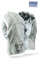 Dromex Gloves Leather 6cm Grey WELD/2.5