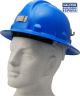 Hat Safety Cap inc Liner White Lamp Bracket