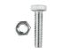 Safe Top Hex Bolt and Nut 12X25mm