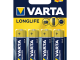 Varta Batteries Long Life AA 4 pack