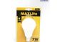MaxLite LED 7W B22 Bulb 595lm WW