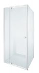 Aqua Dor Shower Door Alpine Squ Pivot White 205533