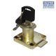 Gelmar Drawer Lock Brass Plated Steel Key Diff 9066