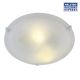 Eurolux Alabaster Ceiling Light 300mm White Clips C48W