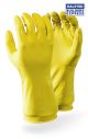 Dromex Gloves Rubber Household Yellow 10142YL