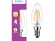 LEDlite Dim LED Filament C37 4W E14 WW 480lm 2700K