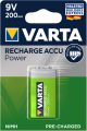 Varta Batteries Long Life Rechargeable 9V 1pack