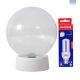 Eurolux Sphere Gallery and Free lamp Clear Polycarb 160mm EA