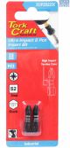 Tork Craft Impact Bit Insert Pozi.2 X 25mm Pz2 2Pc