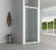 Alpx Shower Door Only Pivot White 1000-1200 5mm PEXC120W